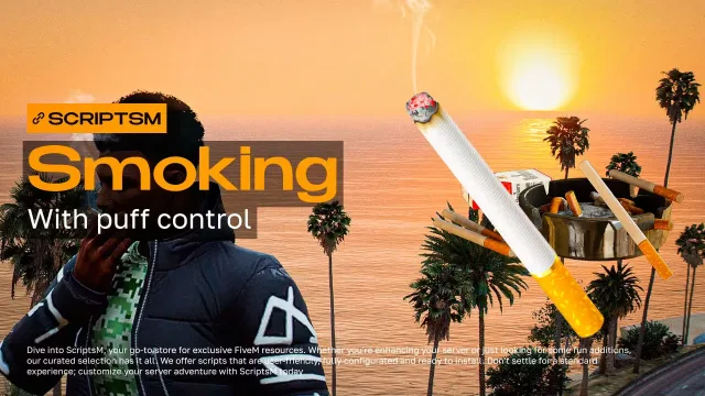 FREE Realistic Smoking System for FiveM