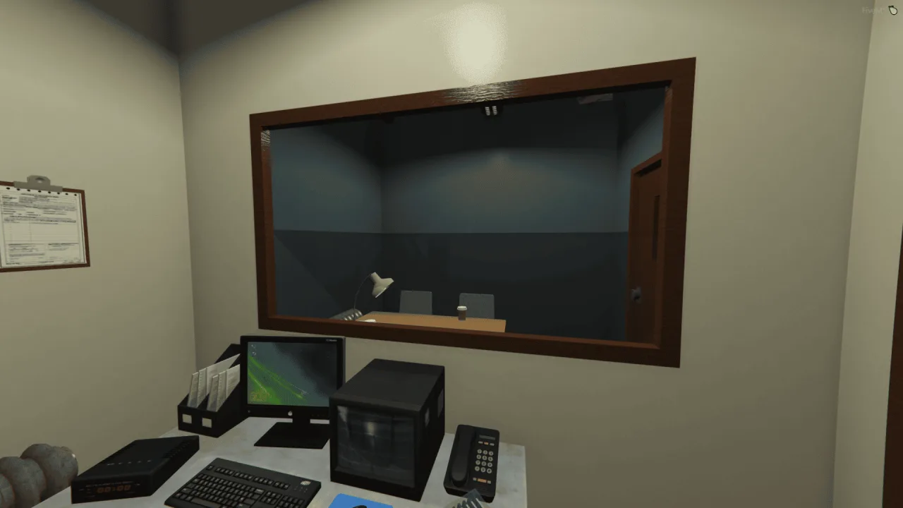 [MLO] Davis Sheriff Station Gta 5 Interior + LSPD Theme for FiveM, altV and RageMP — screenshot 7