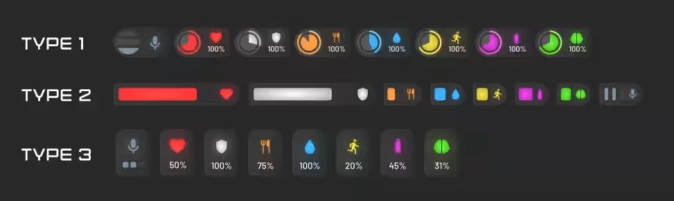 FREE Advanced HUD By Izzy V7 — screenshot 1