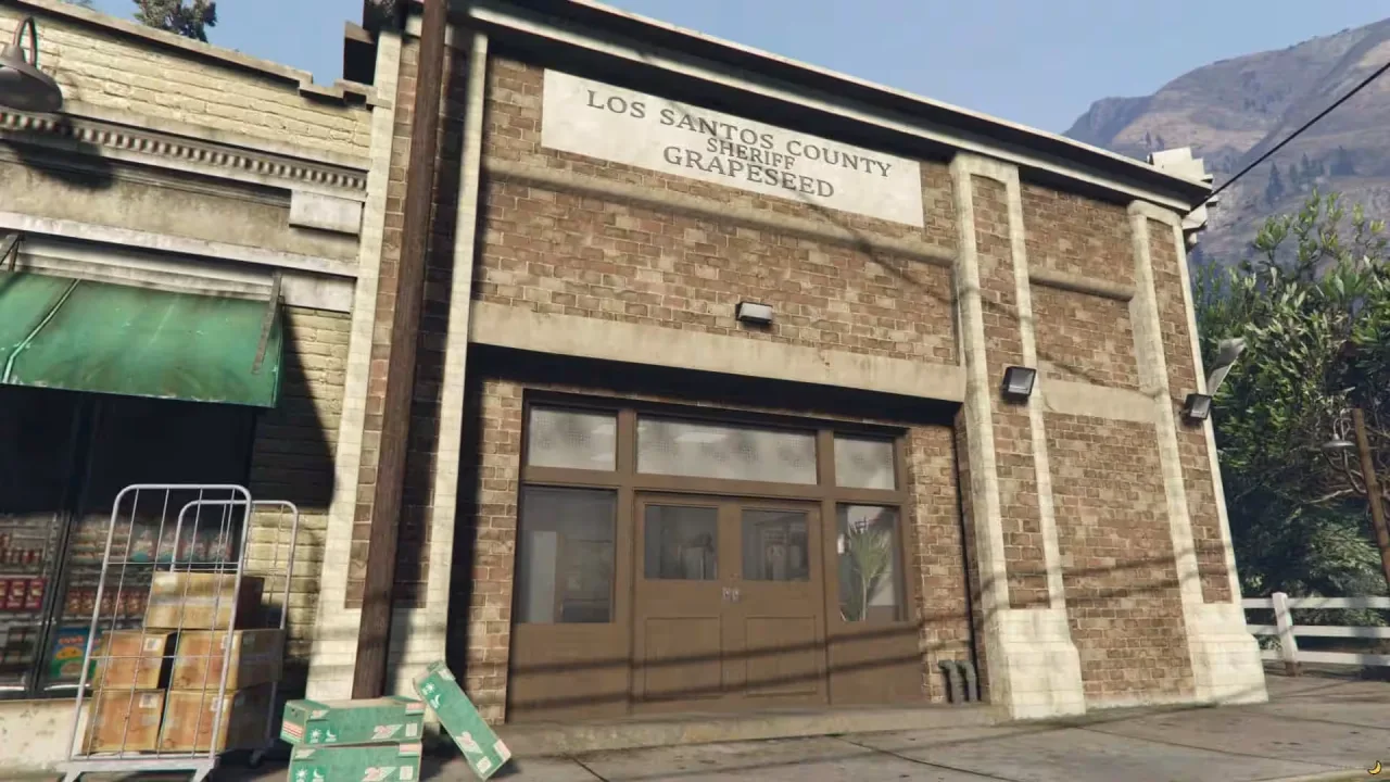 LOS SANTOS COUNTY SHERIFF GRAPESEED — screenshot 1