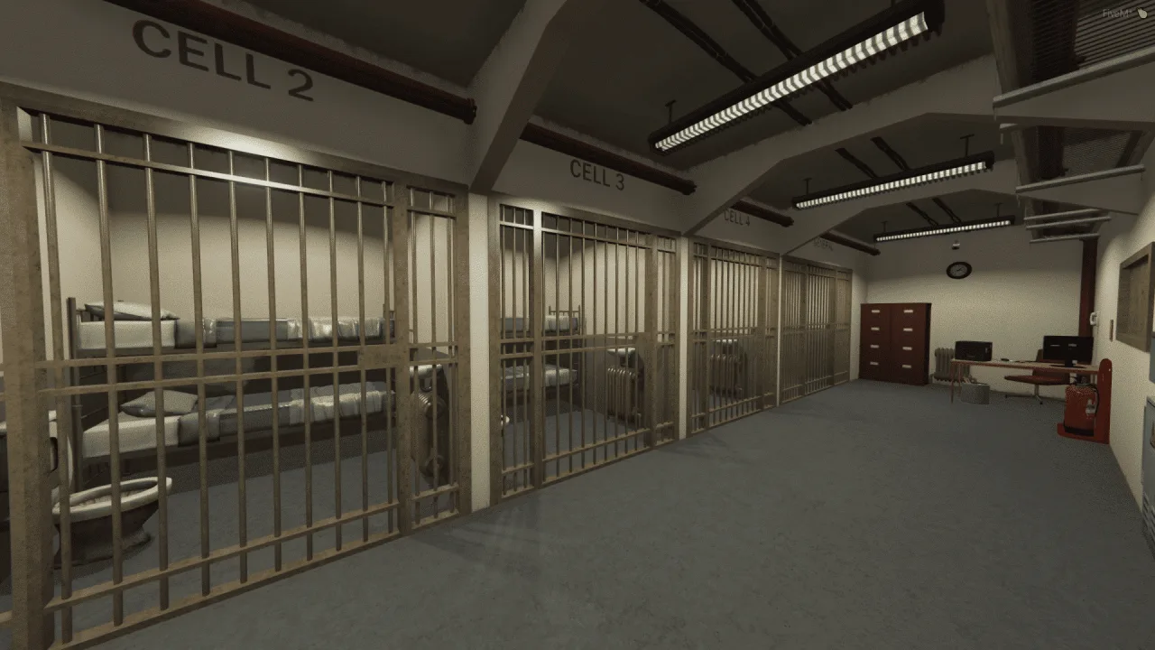 [MLO] Davis Sheriff Station Gta 5 Interior + LSPD Theme for FiveM, altV and RageMP — screenshot 9