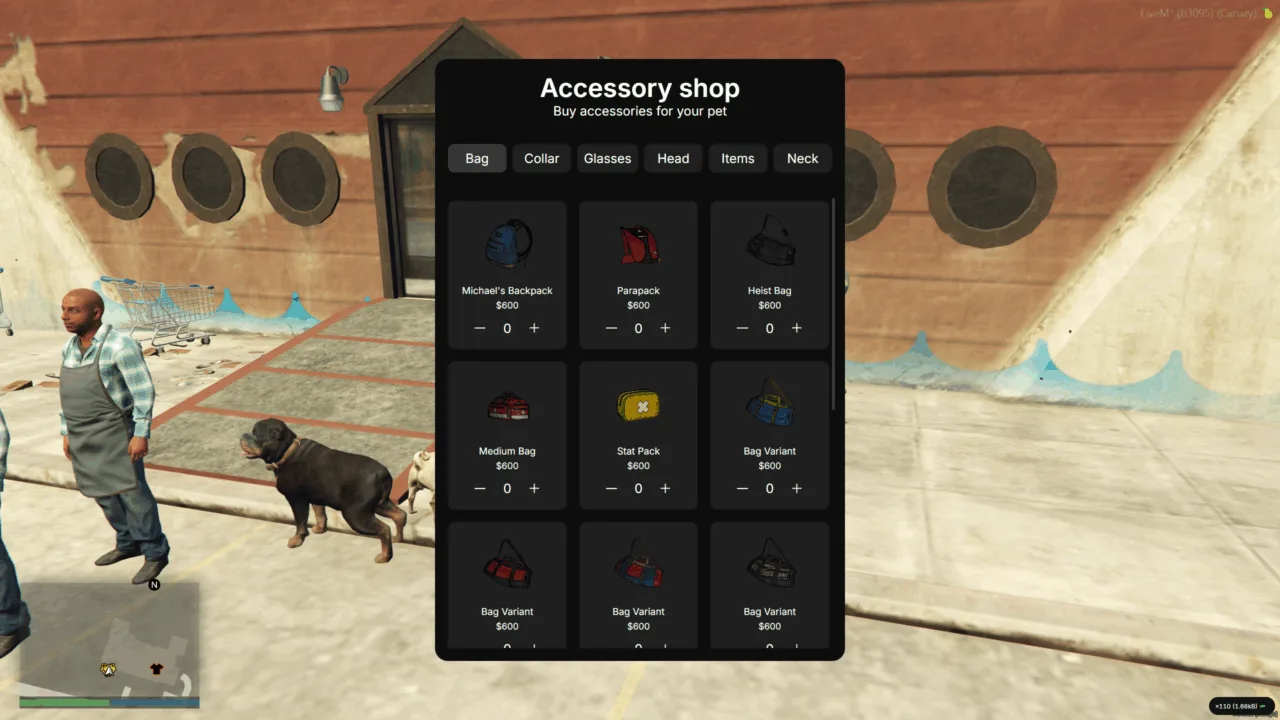 FiveM Pet System — screenshot 3