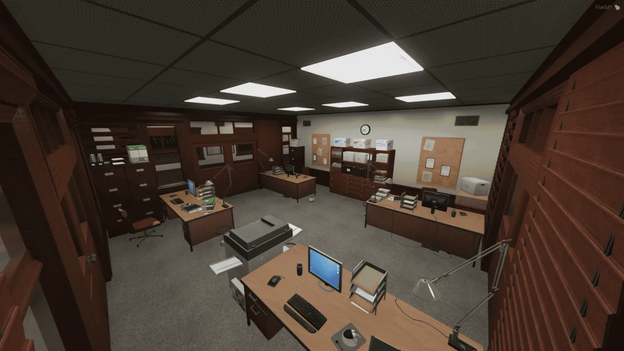 [MLO] Davis Sheriff Station Gta 5 Interior + LSPD Theme for FiveM, altV and RageMP — screenshot 11