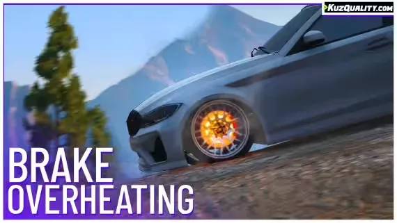Brake overheating