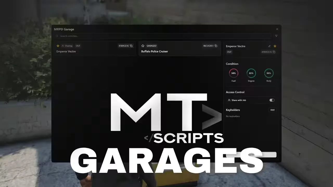 FREE FiveM Garage Script — cover image