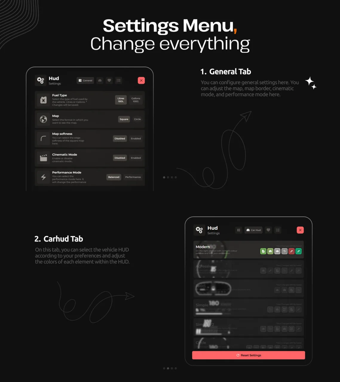 WAIS HUD V6 Customizable — screenshot 3