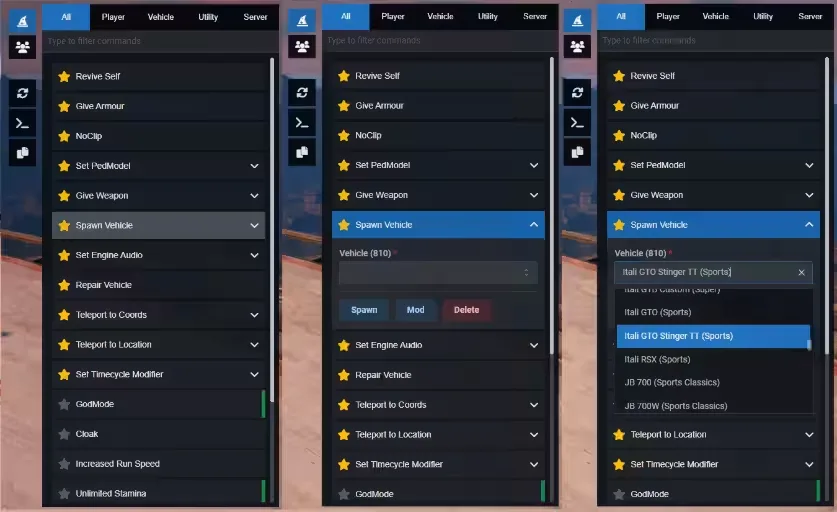 FREE Admin Menu