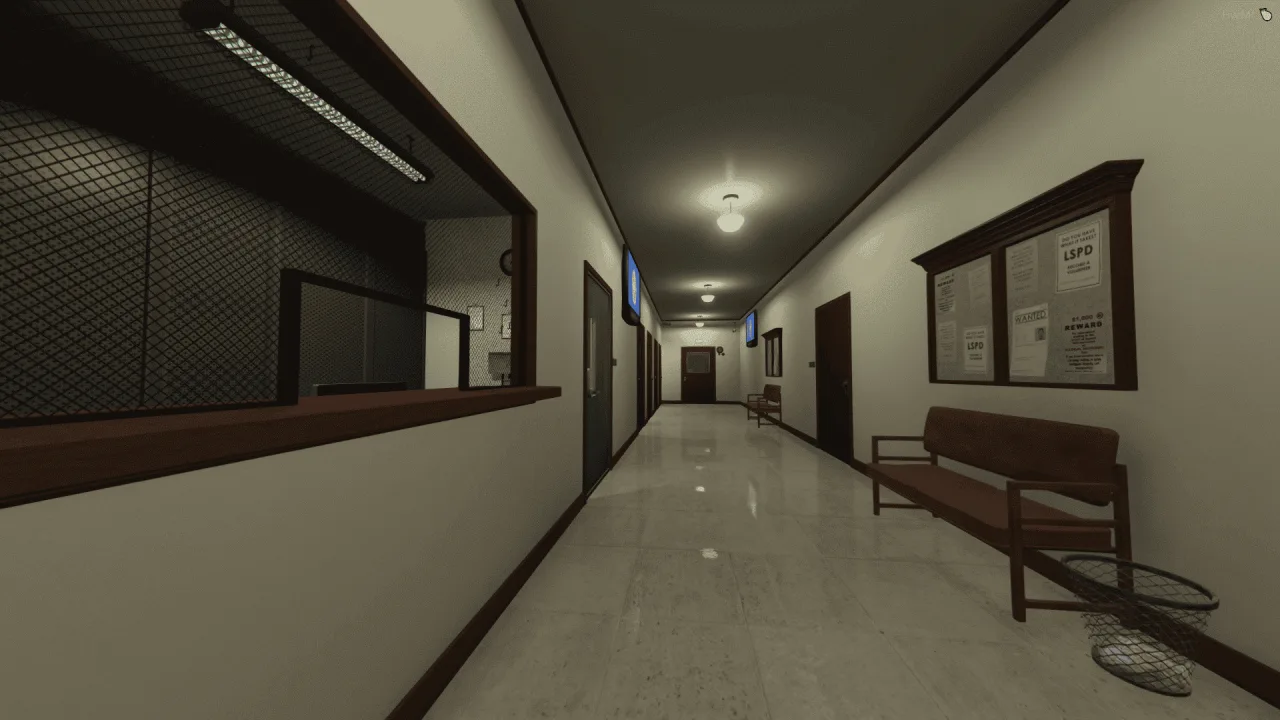 [MLO] Davis Sheriff Station Gta 5 Interior + LSPD Theme for FiveM, altV and RageMP — screenshot 6